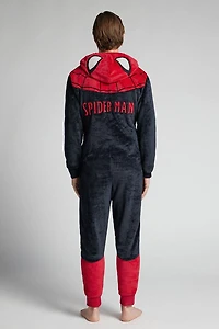 Marvel Spider-Man Fleece One Piece Pajamas
