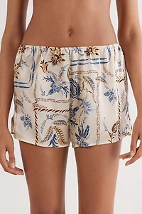 Italian Riviera Silk Shorts