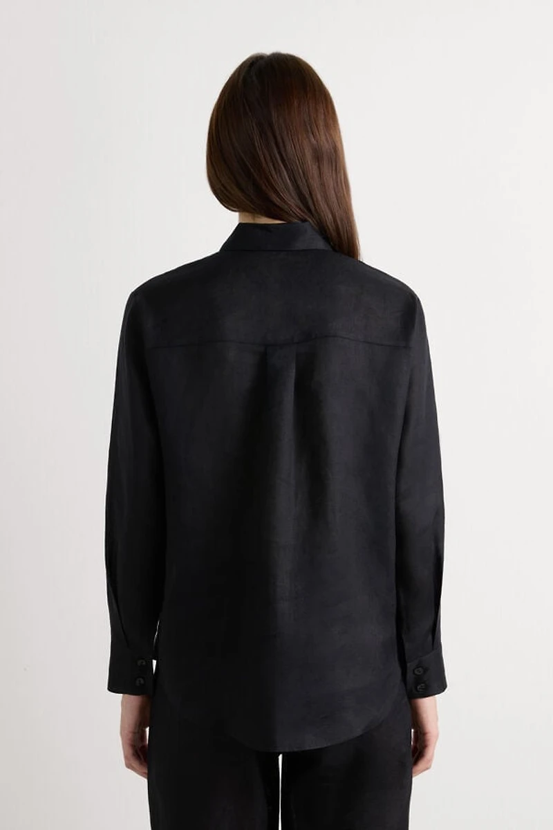 The Pure Linen Shirt Fabric