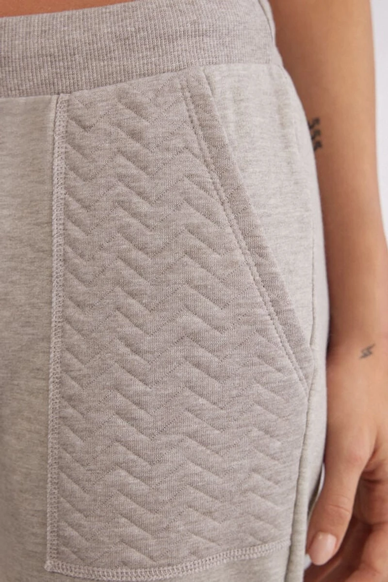 Soft Chevron Cuffed Pants