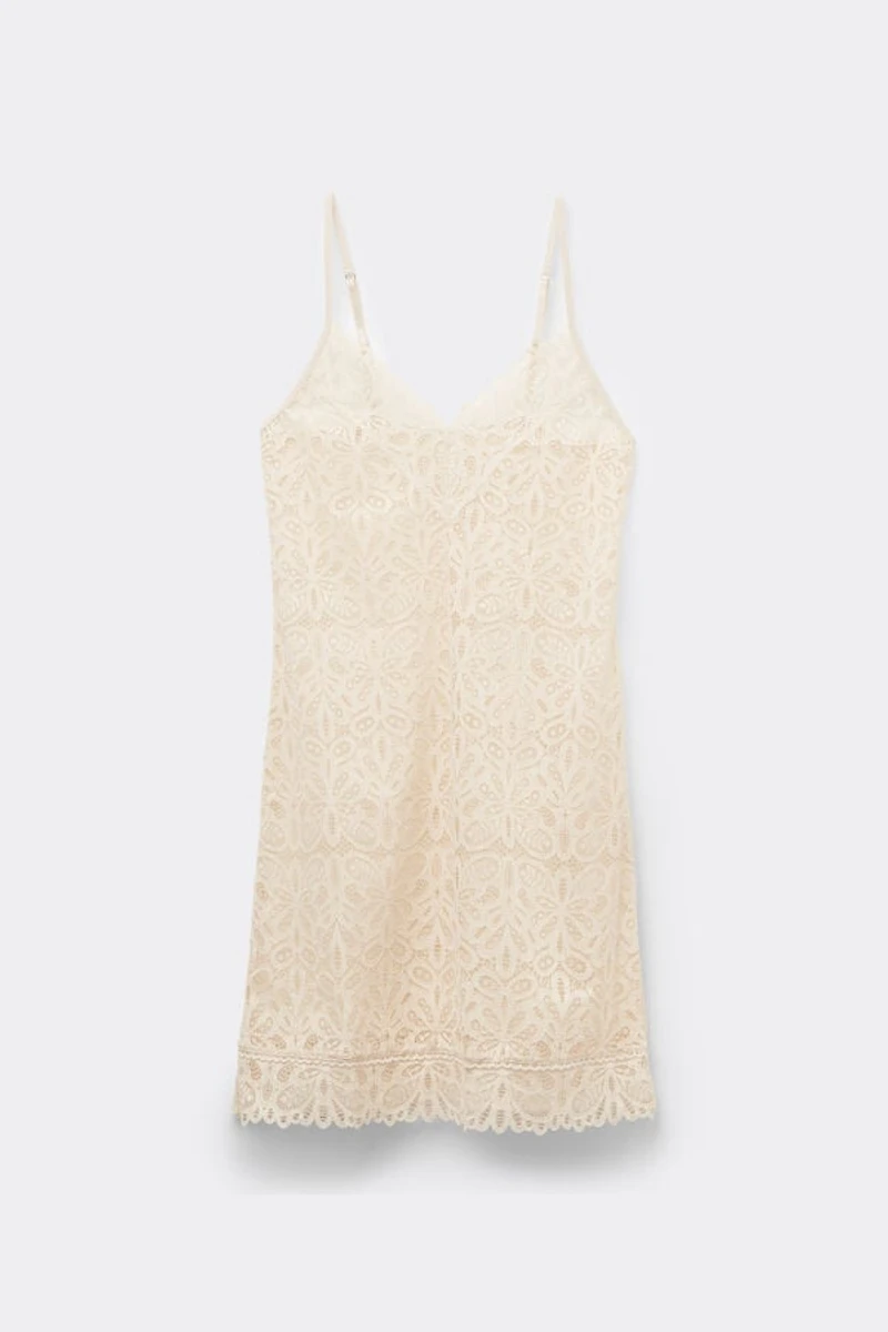 Italian Riviera Lace Nightgown