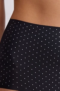 Time to Sparkle High Rise Rhinestone Hipster Panties
