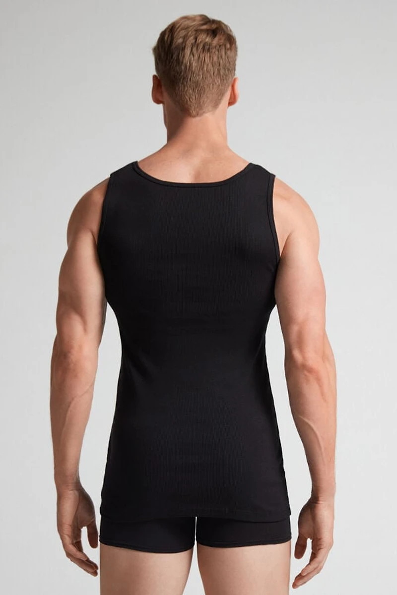 Superior Cotton Ribbed Tank Top