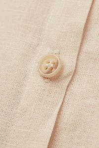 Italian Riviera Linen and Cotton Shirt