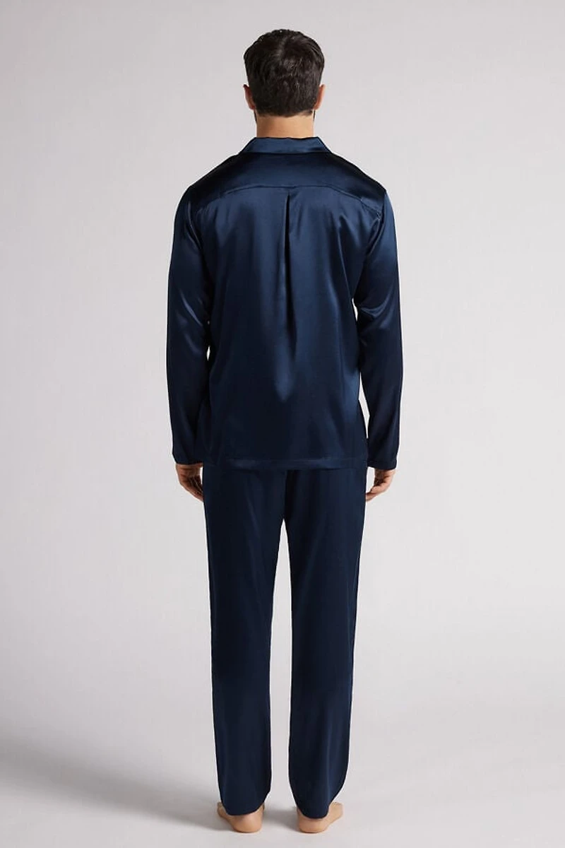 Silk Full Length Pajamas
