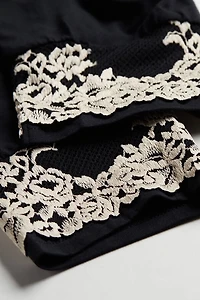 Pretty Flowers Full Length Cuffed Modal Pants