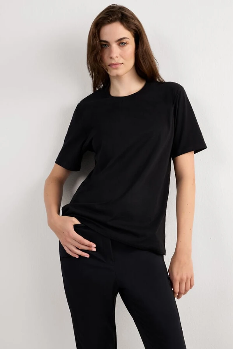 Superior Cotton Short Sleeve Top