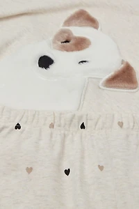 Sweet Puppy Cotton Full Length Pajamas