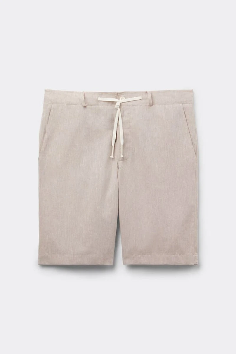 Linen and Cotton Shorts