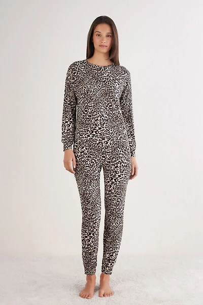 A Moment of Glamour Modal Long Pajamas