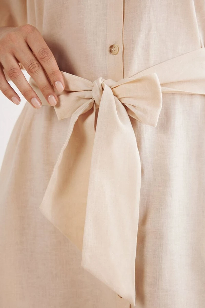 Italian Riviera Linen and Cotton Shirt