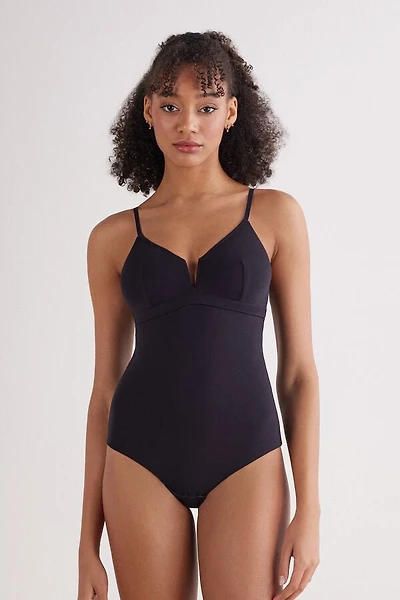 Fresh Bamboo Thin Strap Bodysuit
