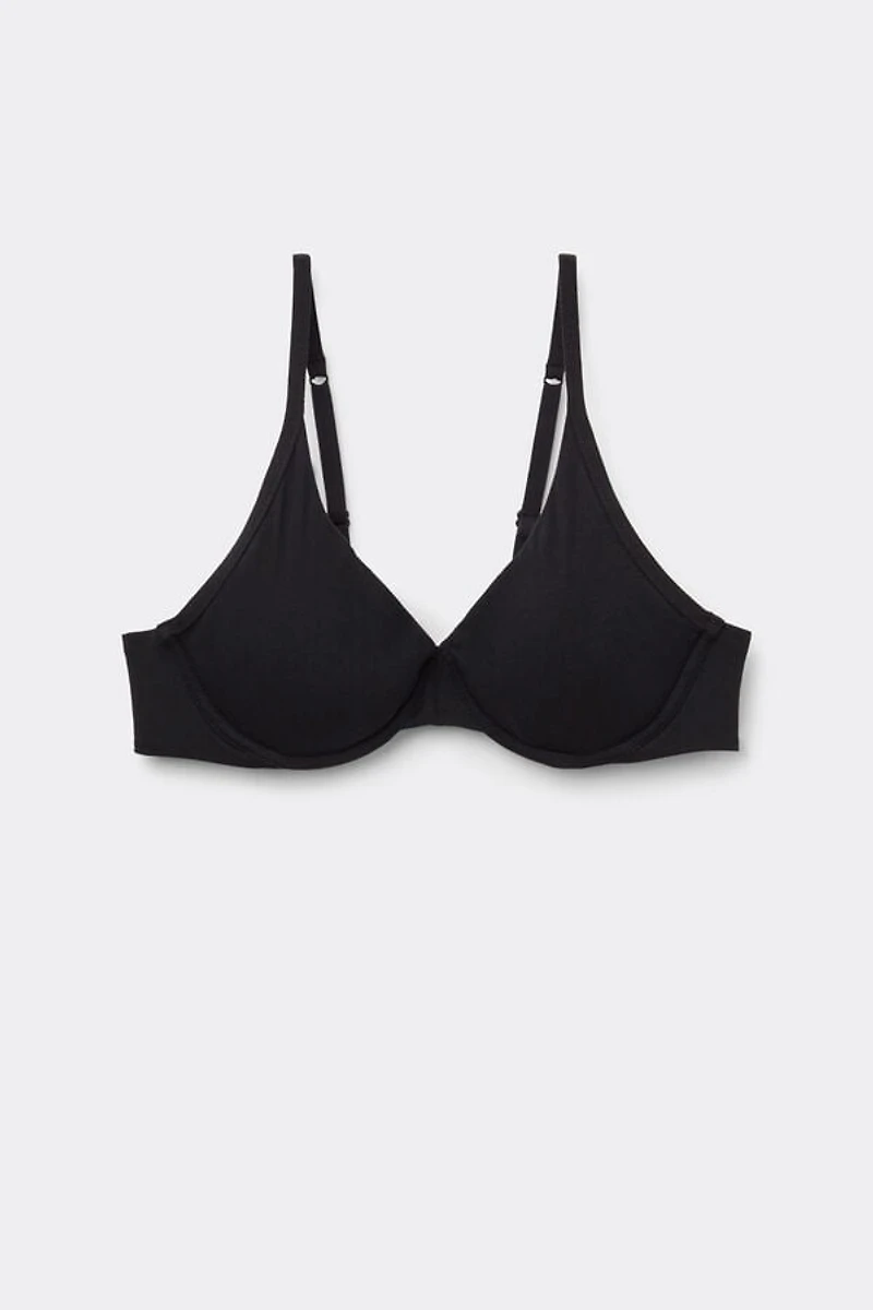Ultralight Cotton Amalia Balconette Bra