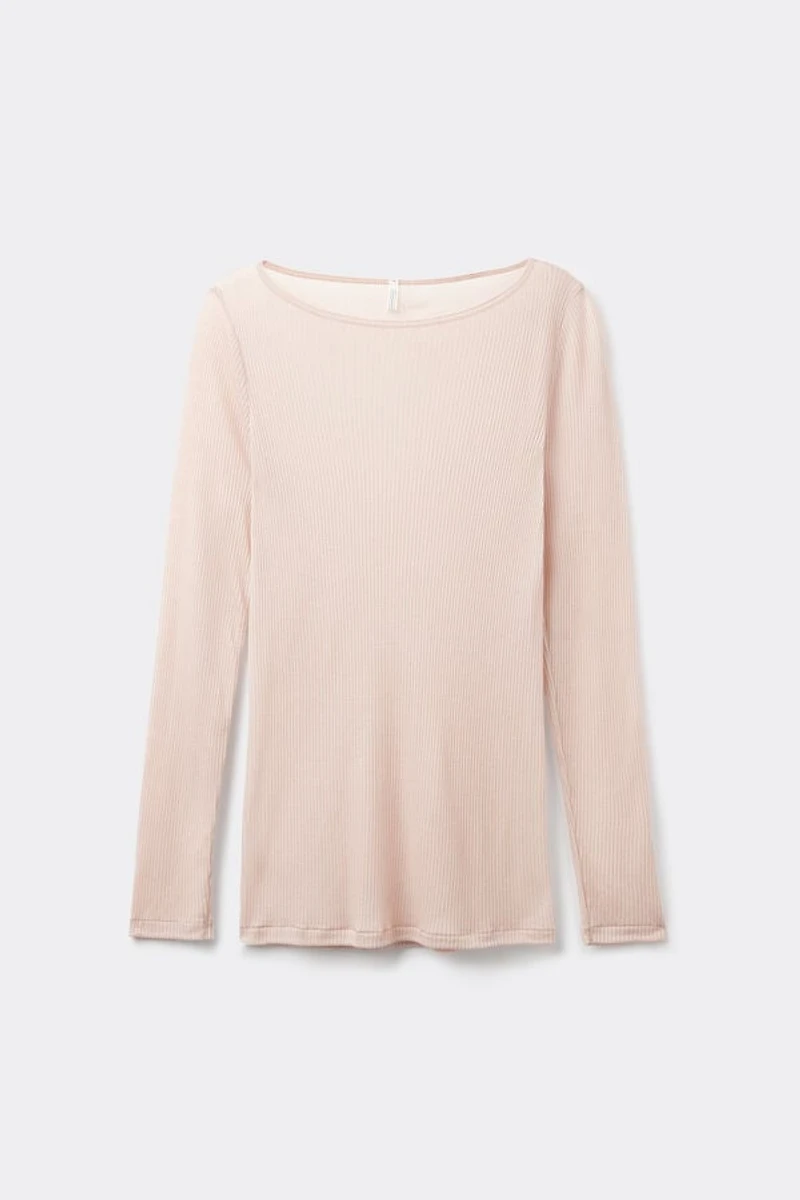 Ultranatural with Cashmere Long Sleeve Top