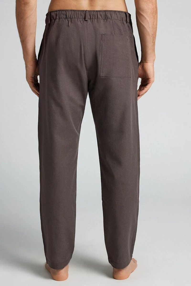 Full Length Linen and Cotton Pants