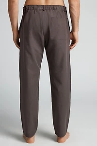 Full Length Linen and Cotton Pants
