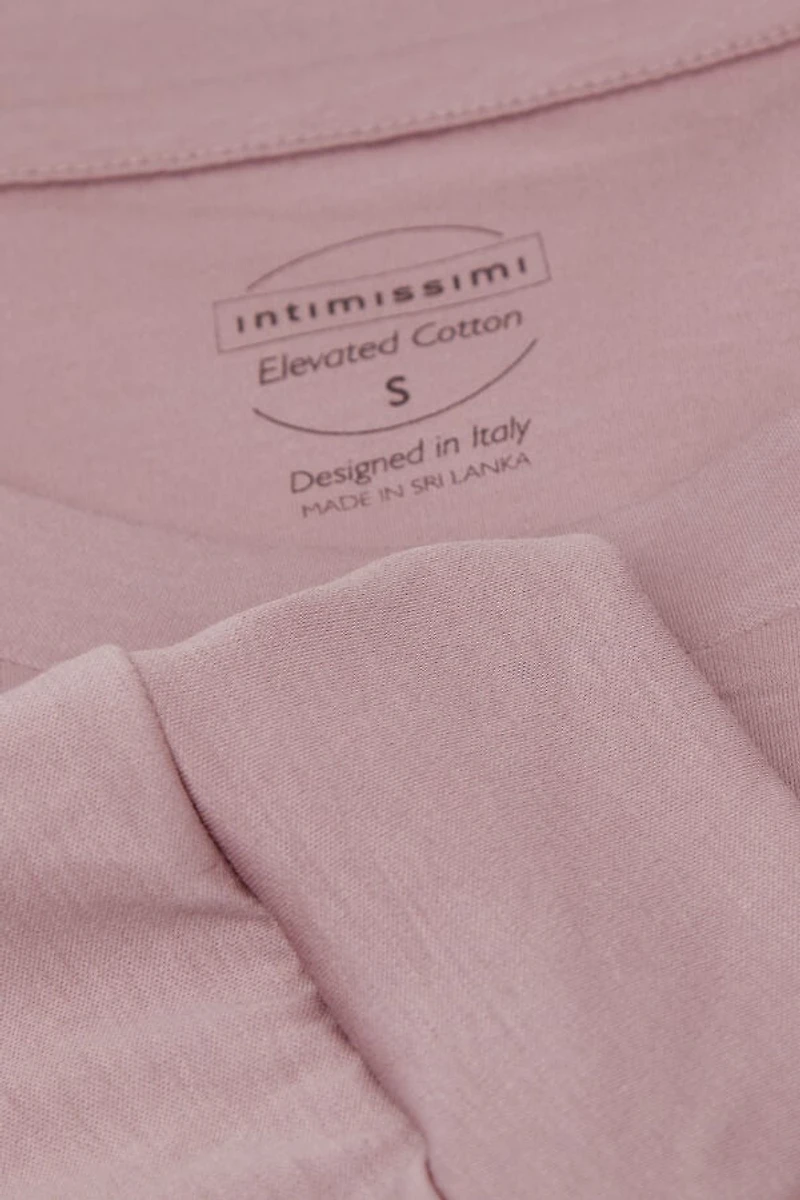 Elevated Cotton Long Sleeve Top