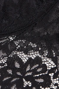 Sheer Glamour Balconette Bustier