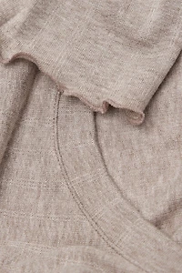 Luxyury Softness Long Sleeve Modal Top with Cashmere