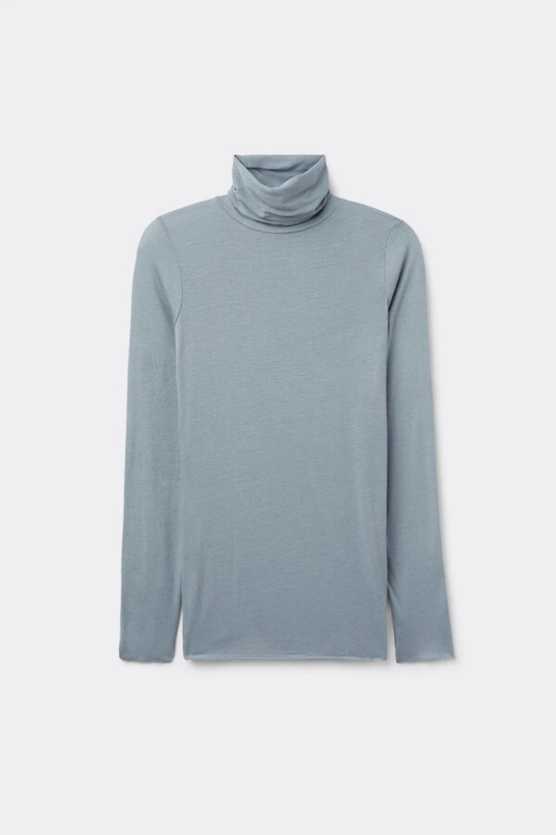 Modal Cashmere Ultralight High-Neck Top
