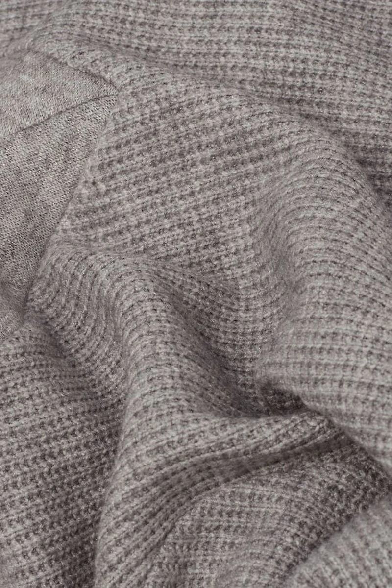 Soft Tricot V-neck Top