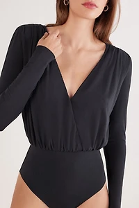 the Star of Show Long Sleeve Modal Bodysuit