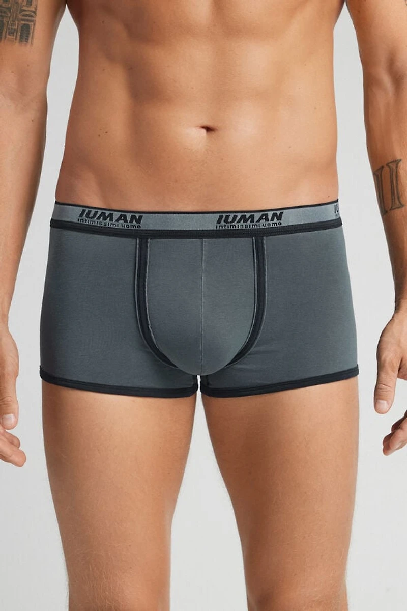 Washed Collection Stretch Superior Cotton Boxers