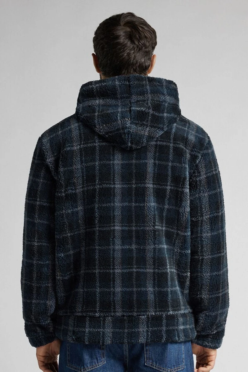 Polar Fleece Zip Hoodie Sweatshirt