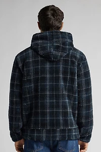 Polar Fleece Zip Hoodie Sweatshirt