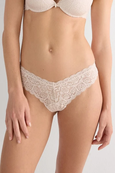 80s-style Lace Brazilian
