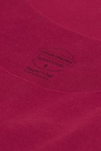 Raw Edge Round Neck Cotton Tank Top