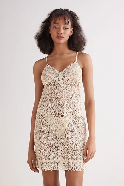 Italian Riviera Lace Nightgown