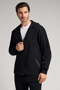 Zip Cotton Sweatshirt