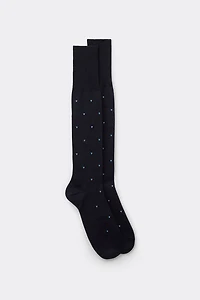 Lisle Cotton Knee Socks