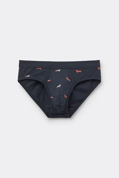 Puppy Print Superior Cotton Briefs