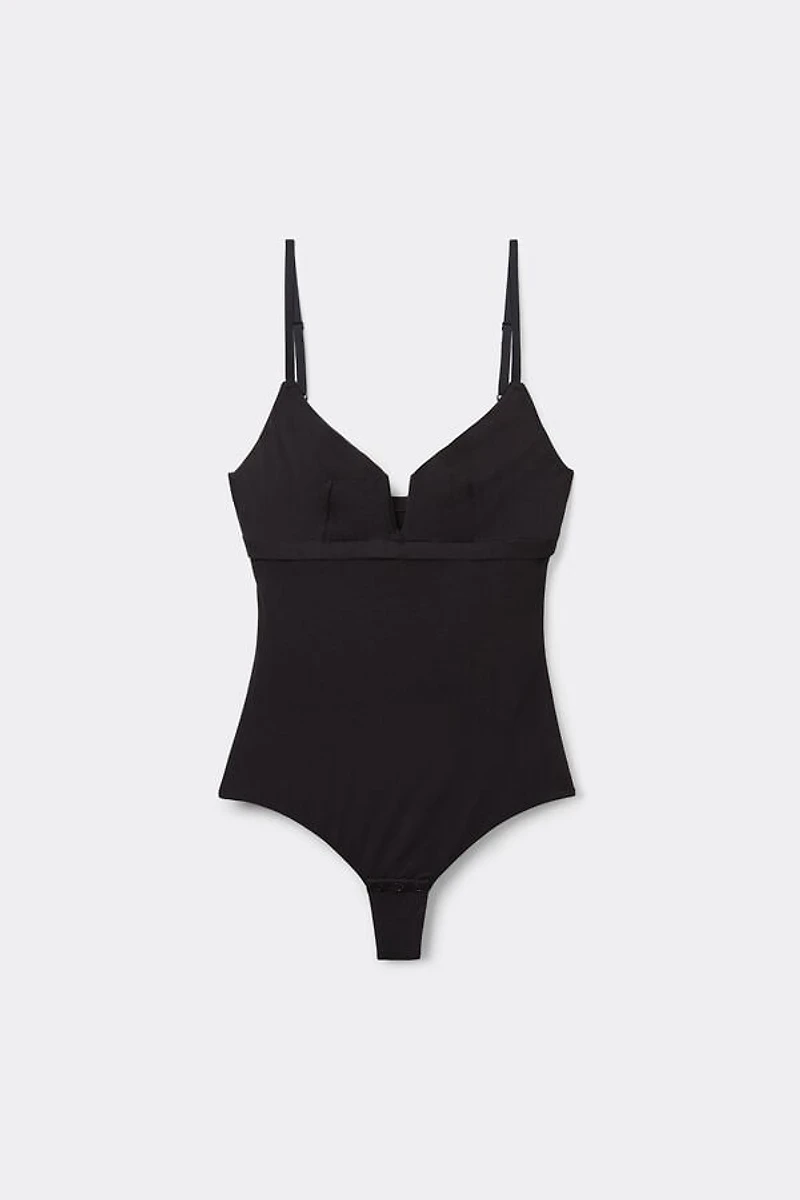Fresh Bamboo Thin Strap Bodysuit