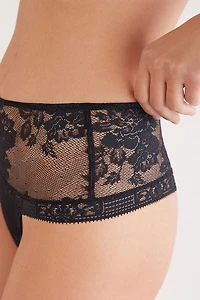 La Femme Fatale High Waist Hipster Brazilian