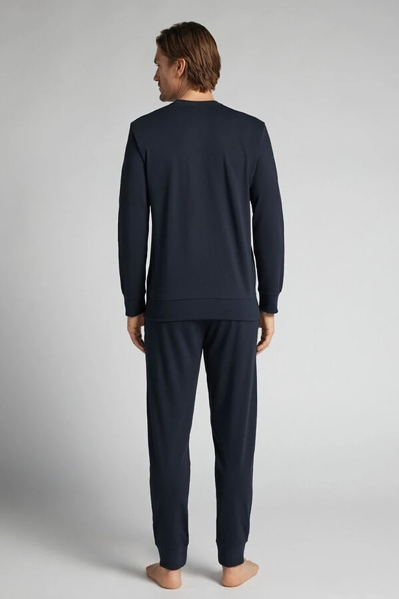 Toy Soldier Bear Print Full Length Cotton Pajamas