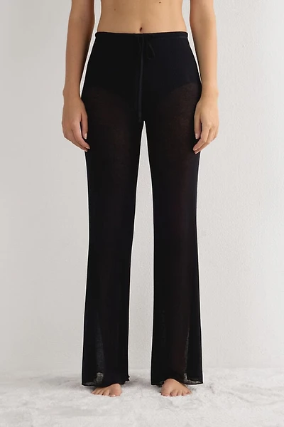 Full Length Palazzo Pants Ultranatural with Cashmere
