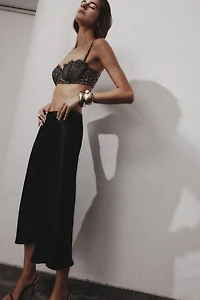 Sensual Attitude Animal Print Bandeau Balconette Bra