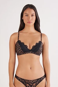 Sensual Attitude Animal Print Tiziana Triangle Bra