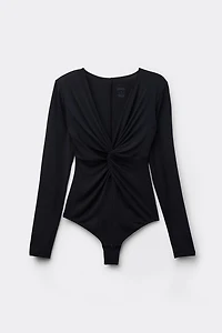 Sensual Attitude Modal Long Sleeve Bodysuit