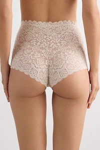 Lace High Waist Hipster