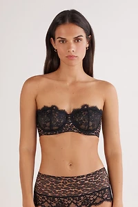 Sensual Attitude Animal Print Bandeau Balconette Bra