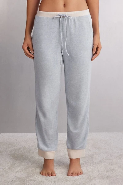 Cold Winter Night Pants Modal with Wool