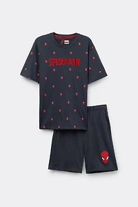 Spider-Man Marvel Short Cotton Pajamas