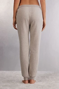 Soft Chevron Cuffed Pants
