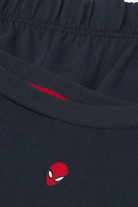 Spider-Man Marvel Short Cotton Pajamas