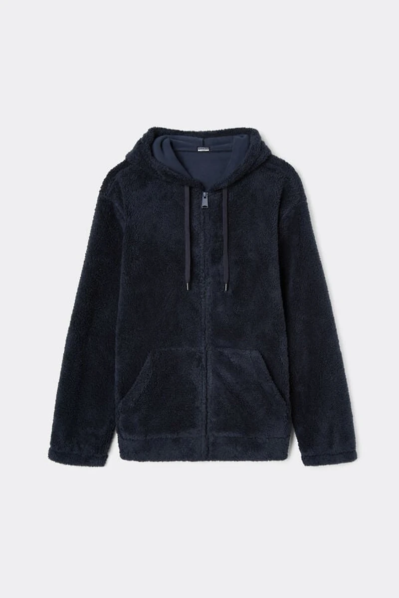 Polar Fleece Zip Sweatshirt