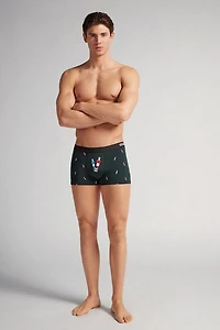 Foosball Print Superior Cotton Boxers